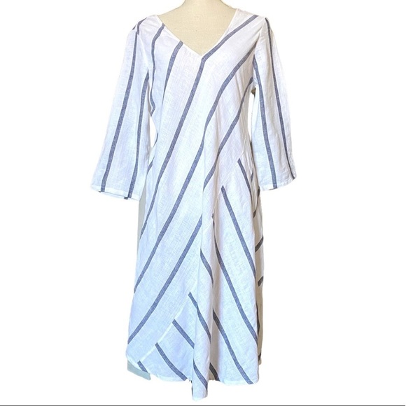 Soft Surroundings Dresses & Skirts - SOFT Surroundings white linen dress size M